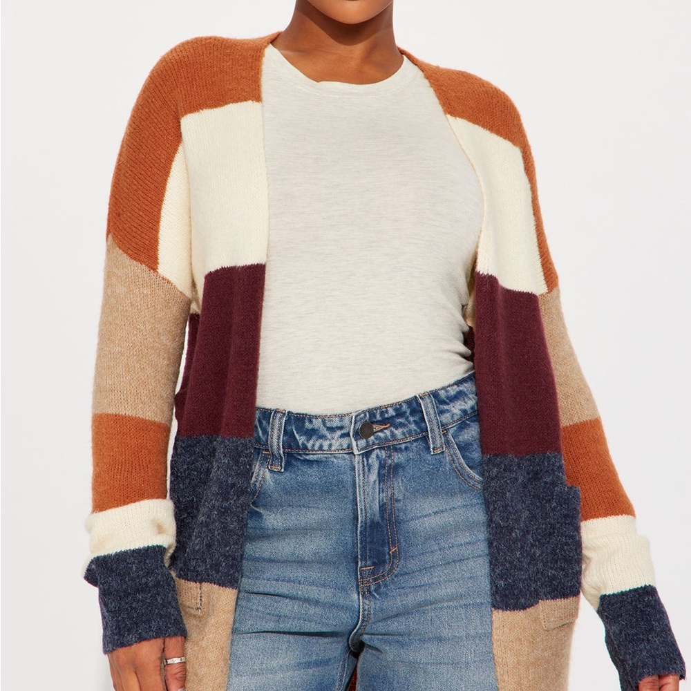 💞Color Block Cardigain💞 - Picture 3 of 3